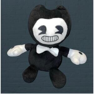 PhatMojo Bendy & the Ink Machine Dark Revival Plush Pillow Stuffed Toy 7" Black